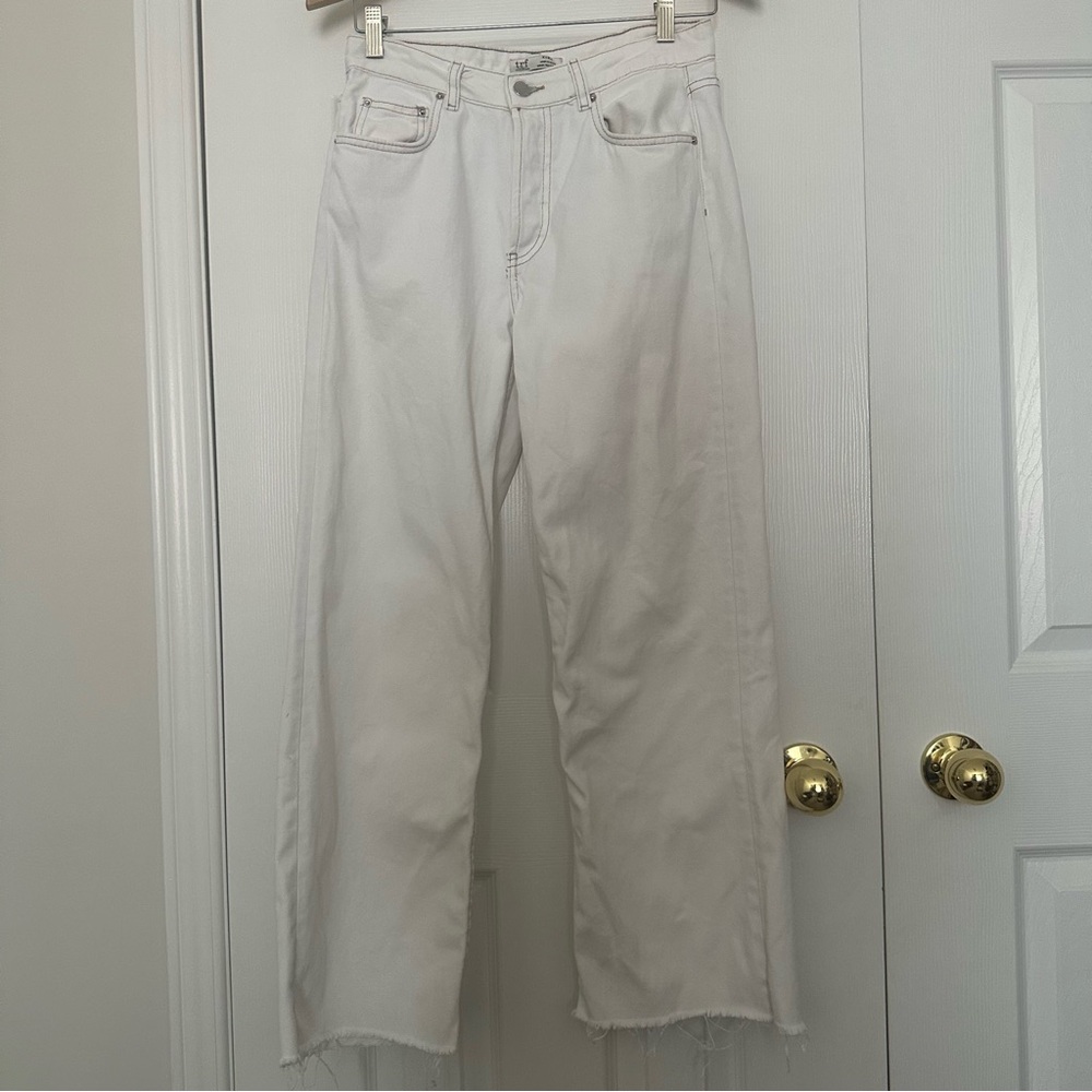 Zara TRF Collection Off-White Pants